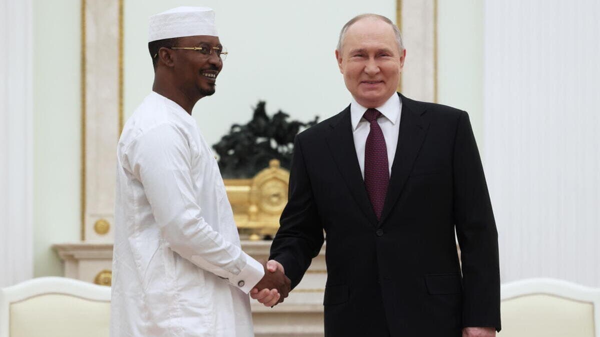L'incontro a gennaio al Cremlino tra il presidente del Ciad, Mahamat Idriss Deby, e quello russo, Vladimir Putin