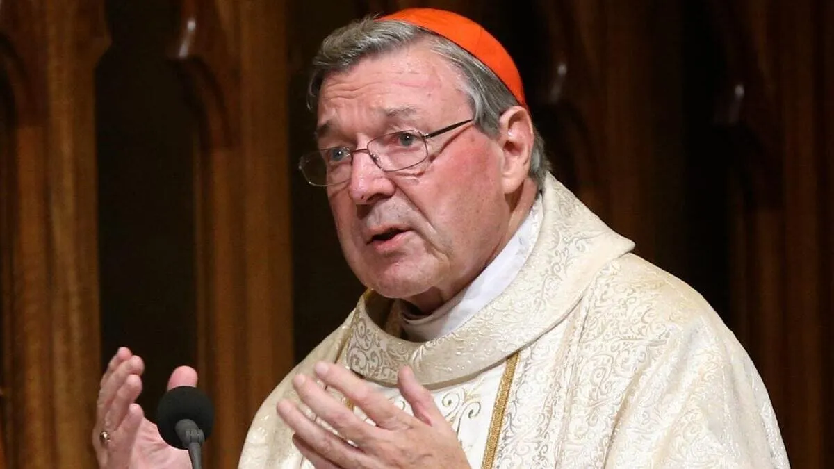 Il cardinale George Pell celebra una Messa a Sydney nel 2014