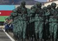 Parata militare dell'Azerbaigian a Stepanakert, capitale dell'Artsakh armeno riconquistato da Baku a settembre