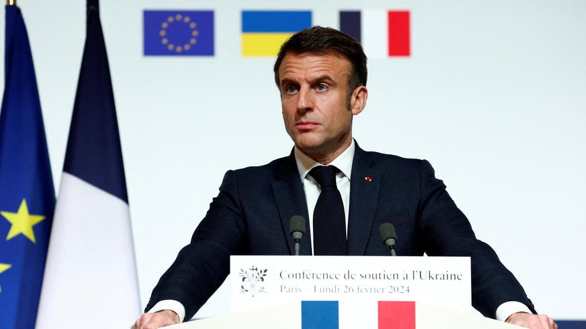 Il presidente francese, Emmanuel Macron