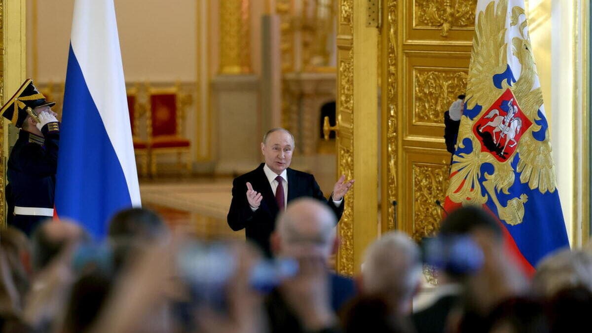 Il presidente della Russia, Vladimir Putin
