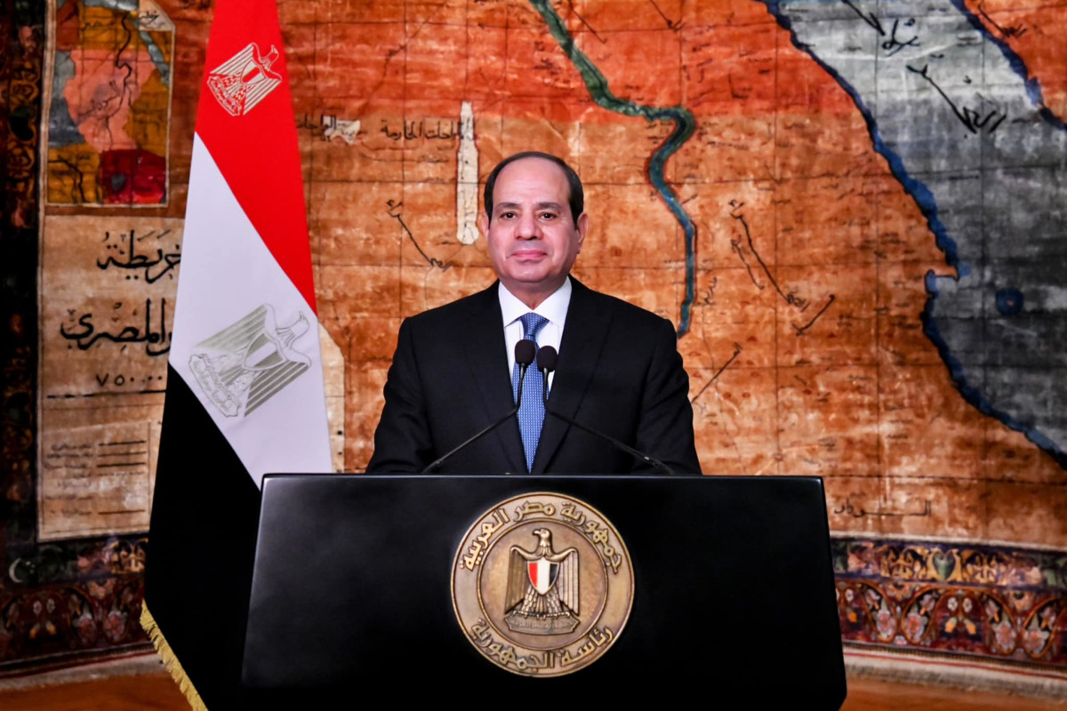 Il presidente egiziano Abdel Fattah al-Sisi nel dicembre scorso