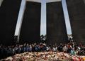 Commemorazione del genocidio armeno a Erevan, capitale dell'Armenia