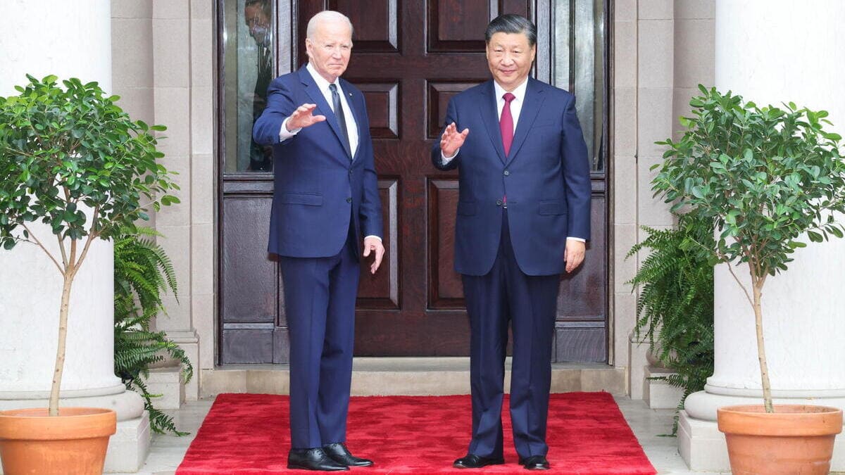Joe Biden e Xi Jinping a San Francisco nel 2023