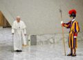 Papa Francesco, Città del Vaticano, 27 marzo 2024 (Ansa)