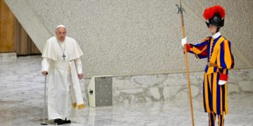 Papa Francesco, Città del Vaticano, 27 marzo 2024 (Ansa)