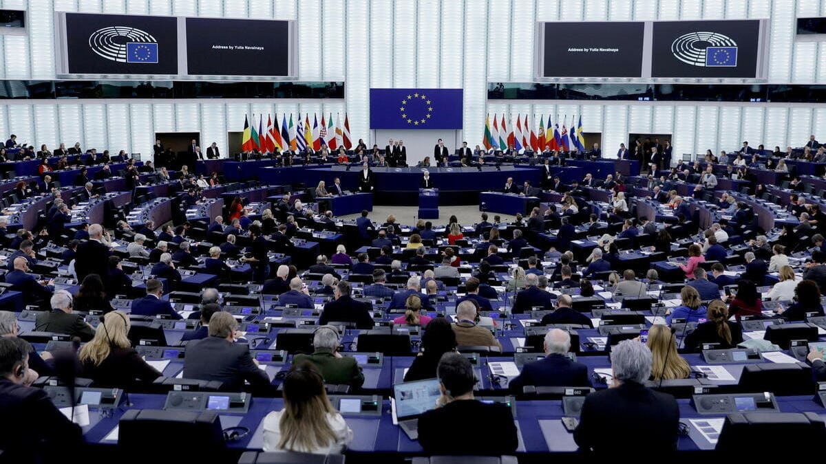 Una sessione del Parlamento europeo a Strasburgo