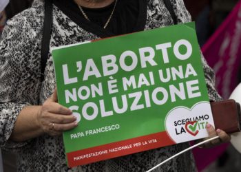 Manifestazione "Scegliamo la Vita", Roma, 20 maggio 2023 (Ansa)