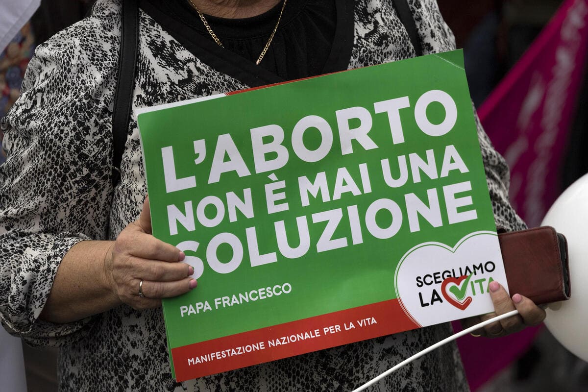 Manifestazione "Scegliamo la Vita", Roma, 20 maggio 2023 (Ansa)
