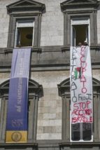 Napoli rettorato occupato università