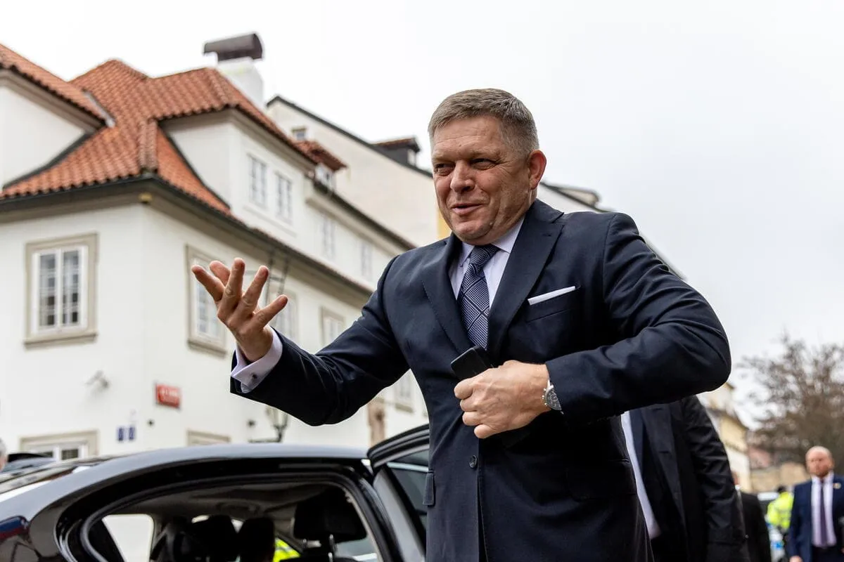 Il primo ministro della Slovacchia Robert Fico