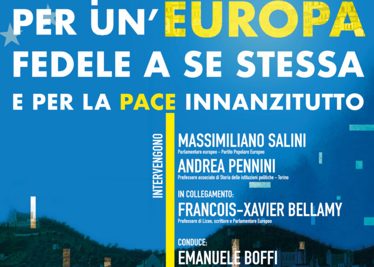 Per l’Europa, per la pace. Incontro con Salini e Bellamy