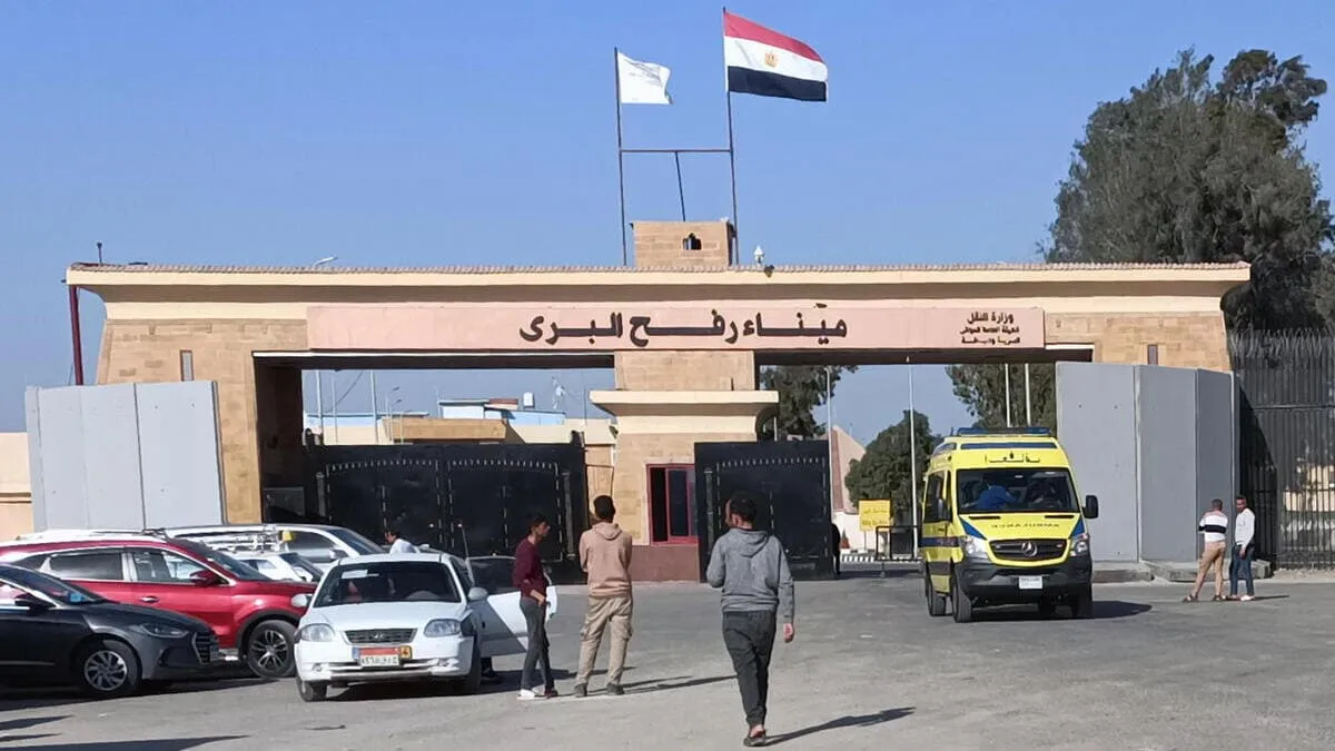 Il valico di Rafah tra Egitto e Striscia di Gaza