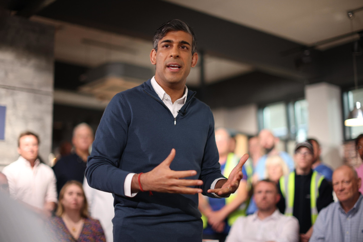 Rishi Sunak, attuale primo ministro britannico e leader dei Tories