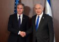 Il segretario di Stato americano Anthony Blinken incontra il premier israeliano Benjamin Netanyahu