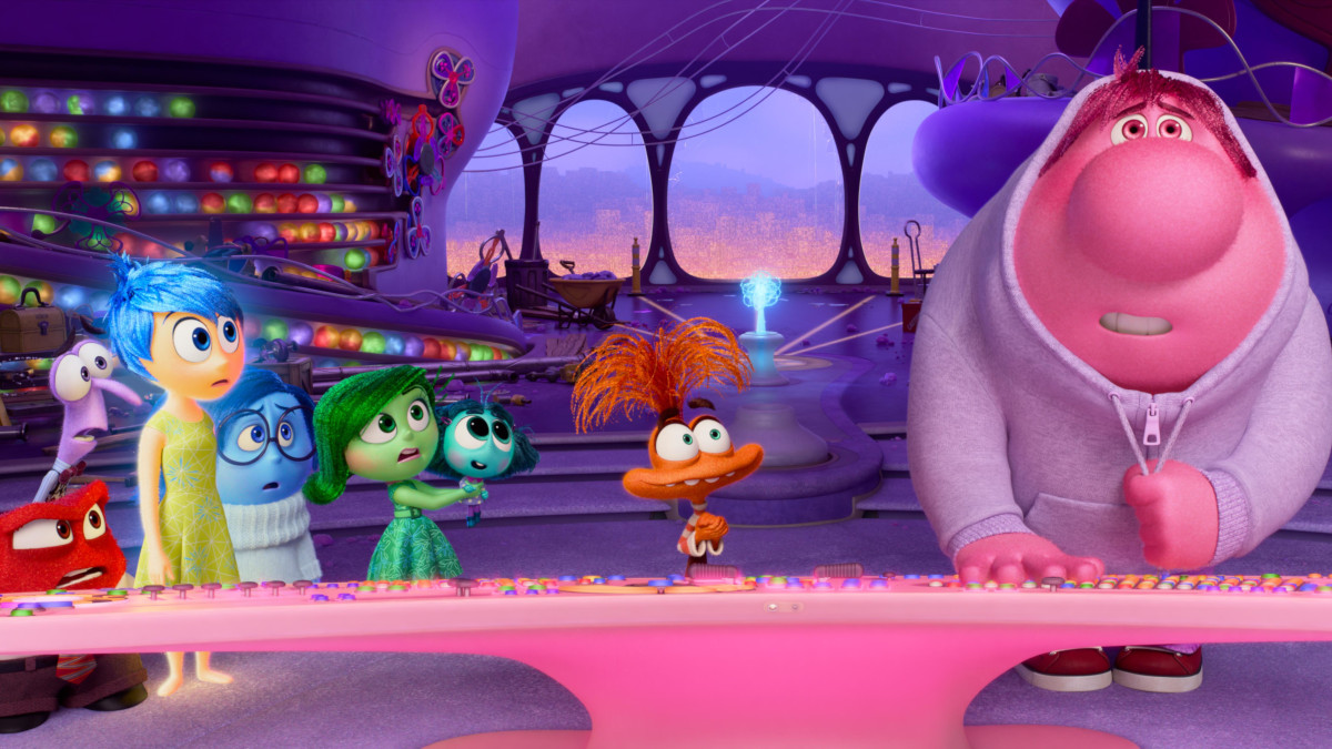 Fotogramma del film di animazione “Inside Out 2” di Kelsey Mann