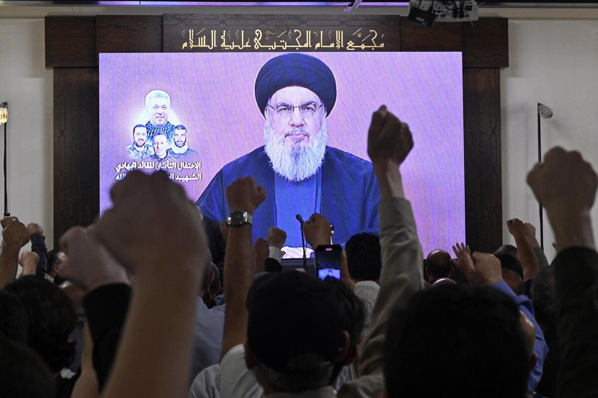 Hezbollah Nasrallah Libano Israele