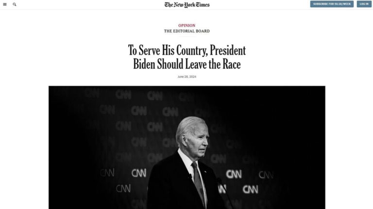 L’ideologia dei media progressisti americani su Biden