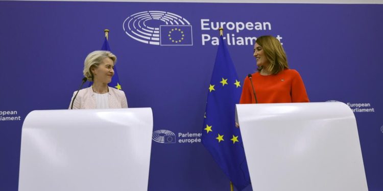 Von der Leyen Metsola Europa