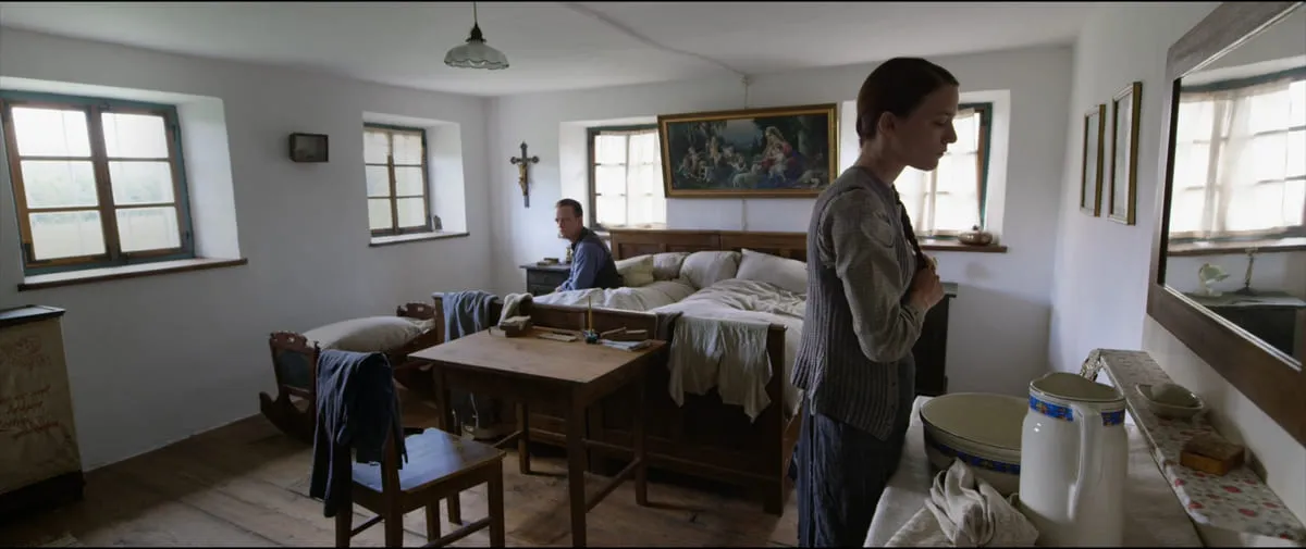 Una scena del film di Terrence Malick A Hidden Life (2019), dedicato al martirio per mano nazista di Franz Jägerstätter