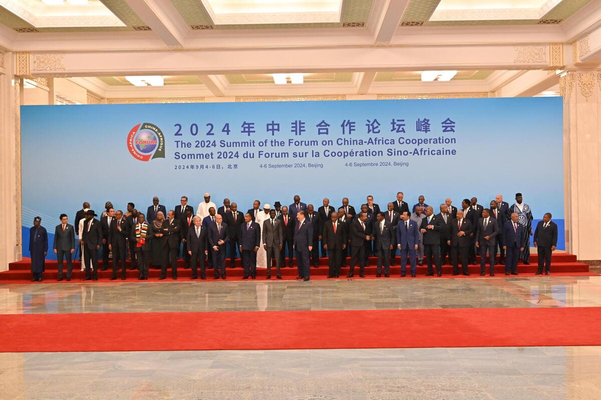 FOCAC summit, Pechino, 5 settembre 2024 (Ansa)