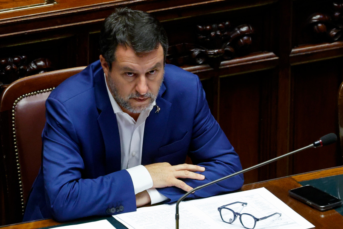 Il ministro delle Infrastrutture e dei Trasporti, Matteo Salvini