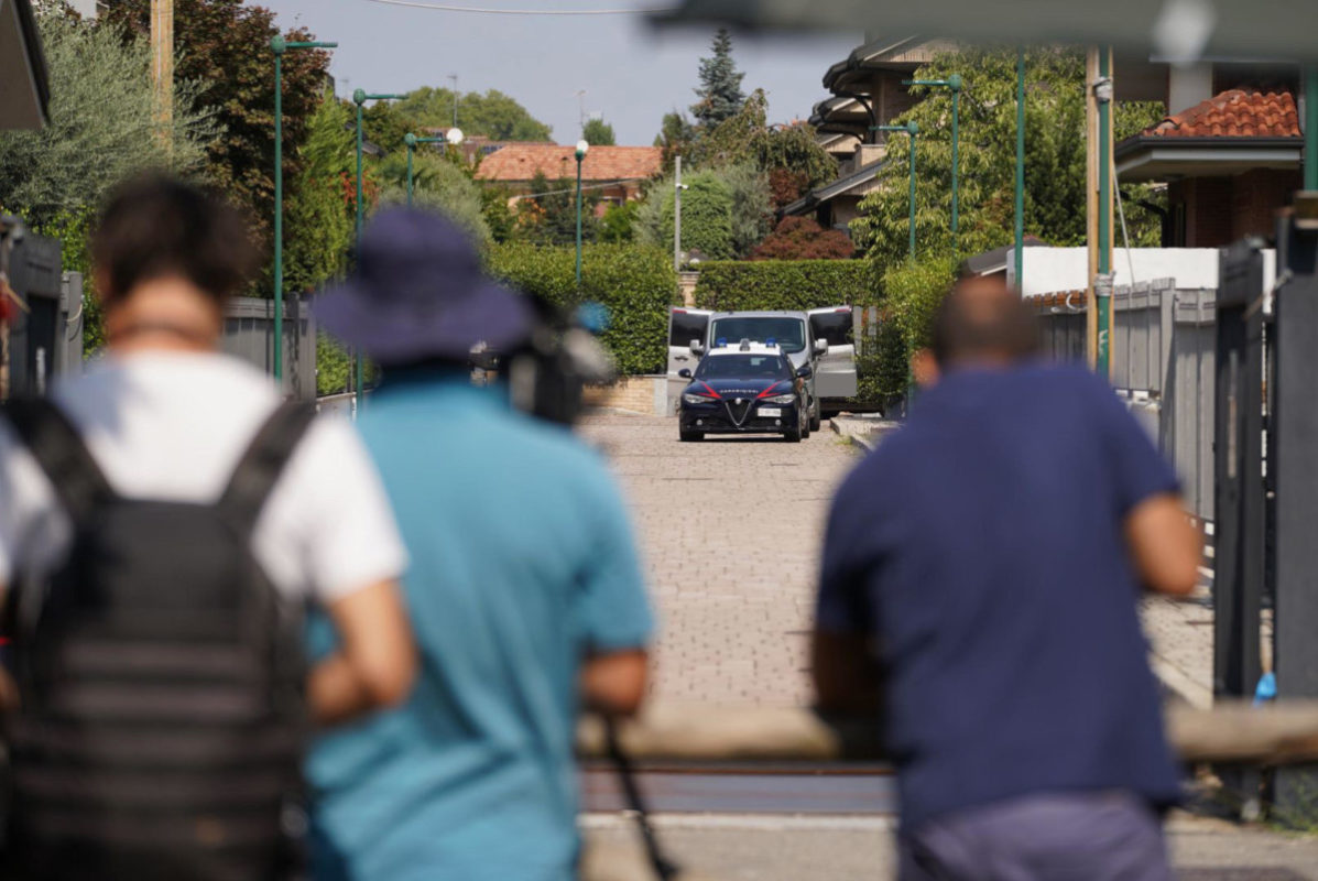 La scena della strage familiare avvenuta a Paderno Dugnano domenica 1 settembre 2024
