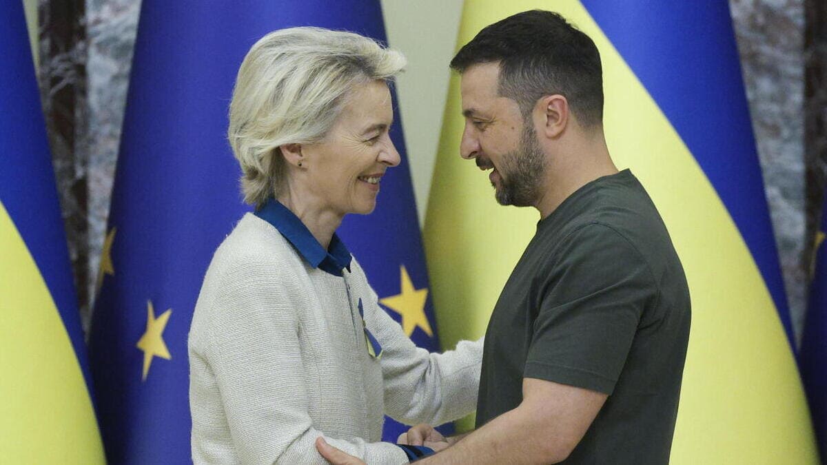 Ucraina Von der Leyen Zelensky