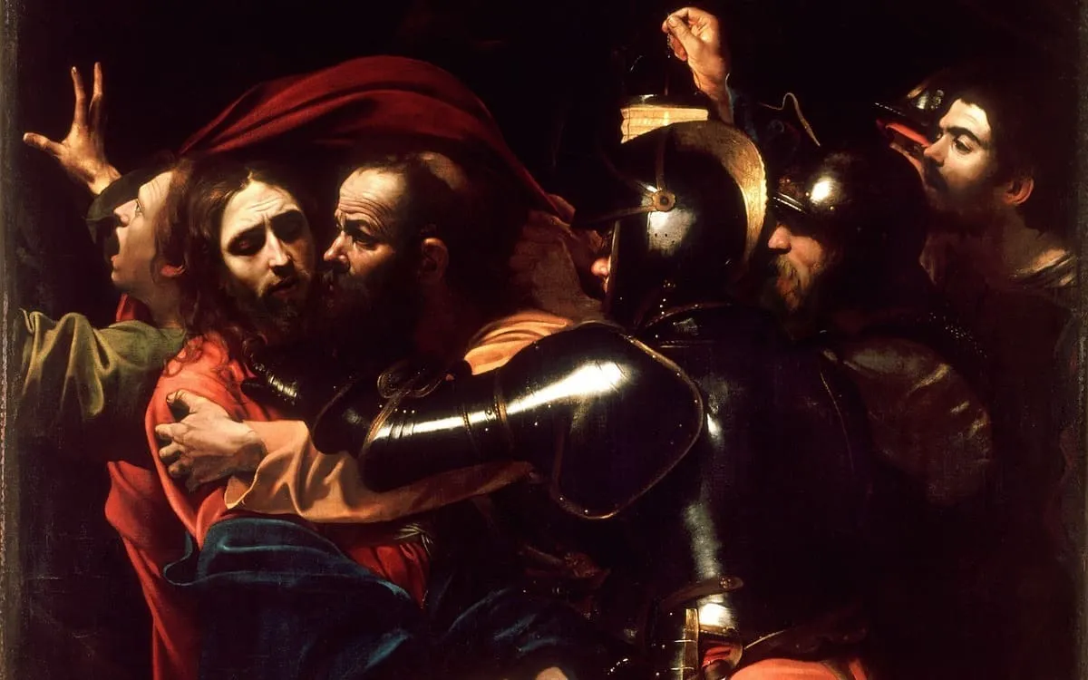 Michelangelo Merisi, Cattura di Cristo nell’orto, 1602, Dublino, National Gallery of Ireland