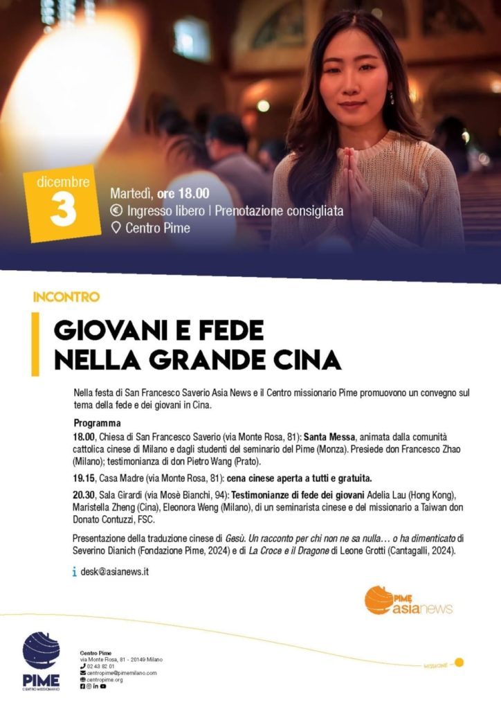 Giovani e fede nella Grande Cina
