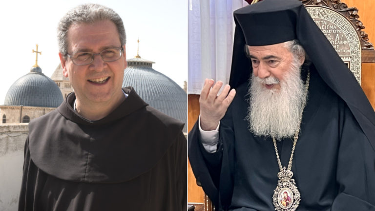 Patton e Teofilo III: «Qui in Terra Santa i cristiani sono già uniti»