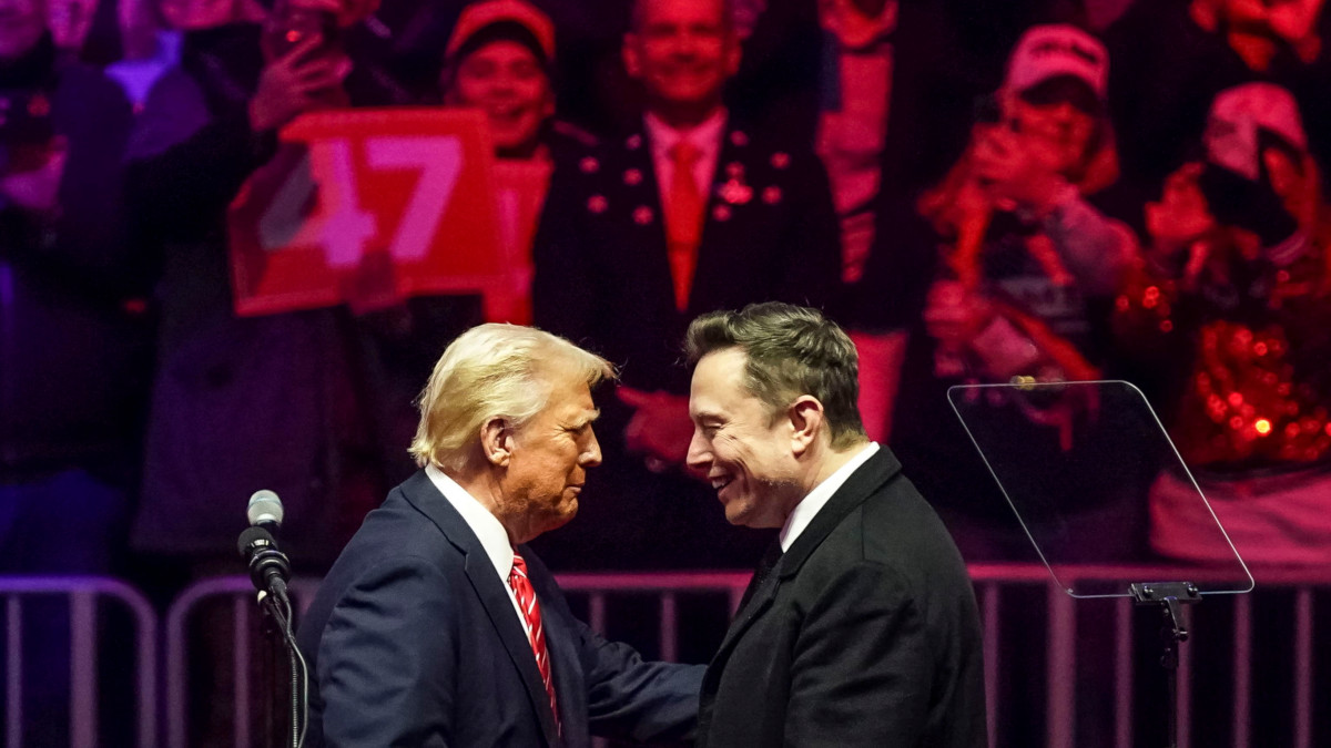 Donald Trump e Elon Musk (foto Ansa)