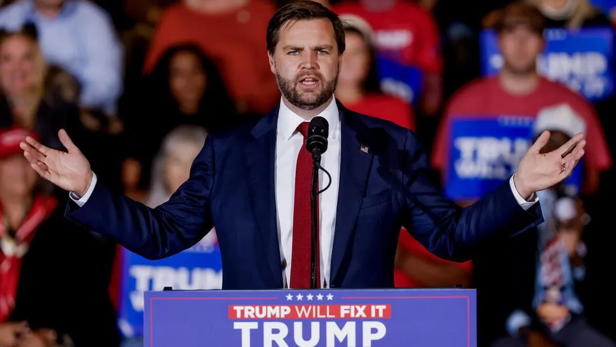 Il vicepresidente statunitense J.D. Vance (foto Ansa)