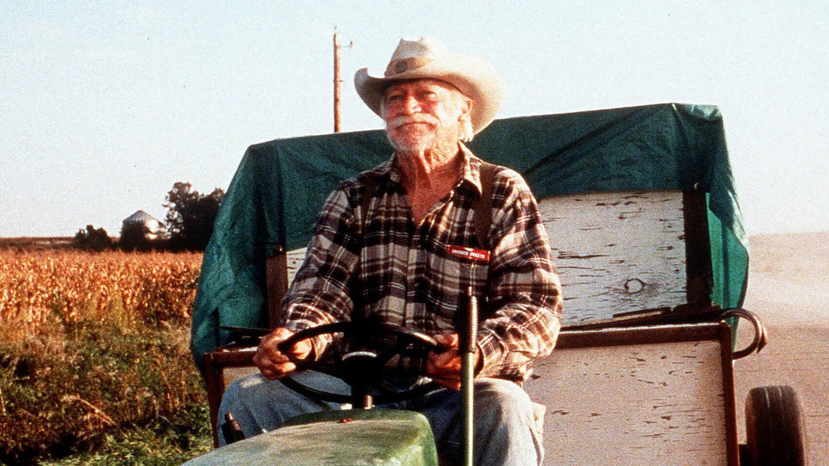 Fotogramma del film “Una storia vera” di David Lynch