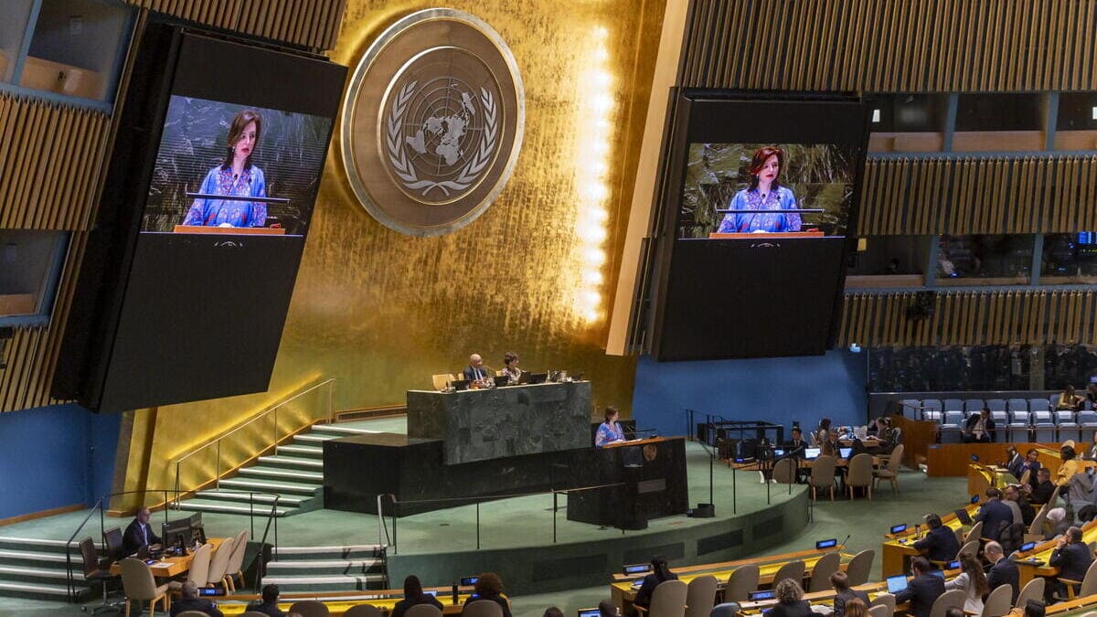 La rappresentante dell'Ucraina parla all'Onu nel terzo anniversario dell'invasione russa
