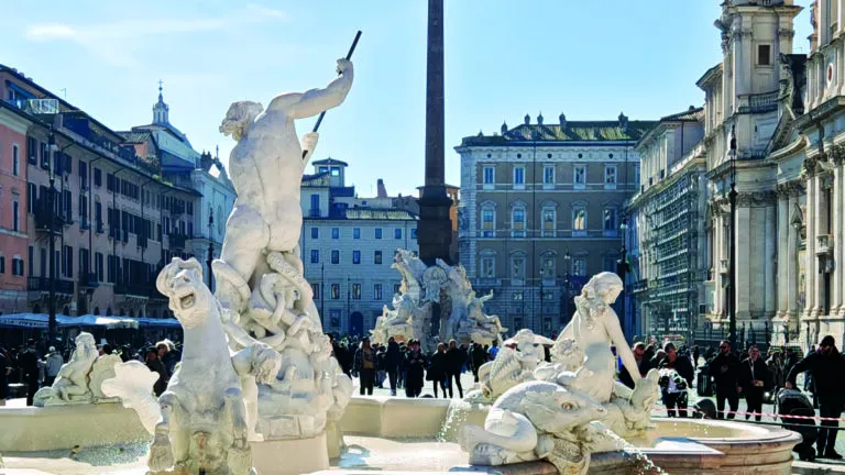 Navona per la prima volta. La Roma che mio padre mi ha regalato