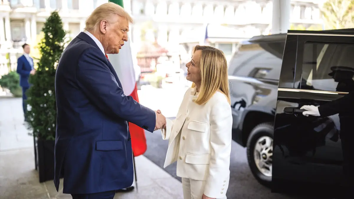 Trump Meloni conservatorismo