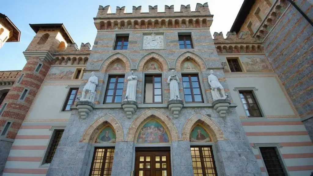 Il Castello Ceconi a Pielungo, in Val d'Arzino (Pn), per alcuni mesi sede del comando di montagna della Brigata Osoppo