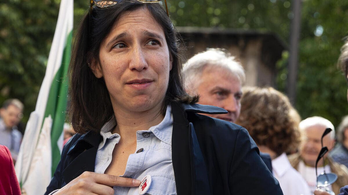 La segretaria del Pd, Elly Schlein
