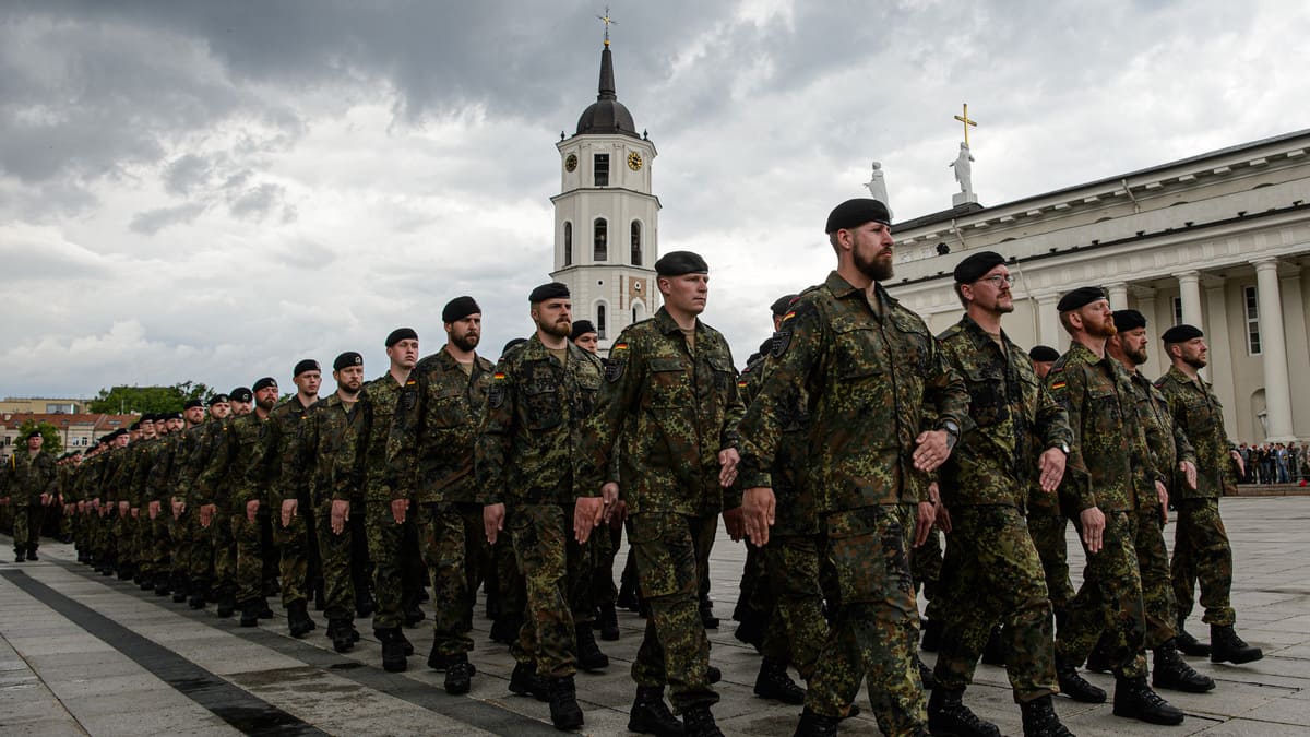 La Germania schiera 5.000 truppe in Lituania