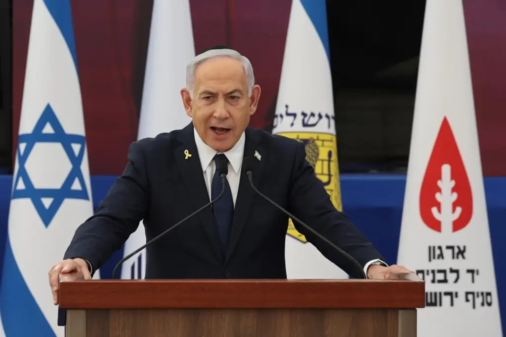 Il premier di Israele, Benjamin Netanyahu