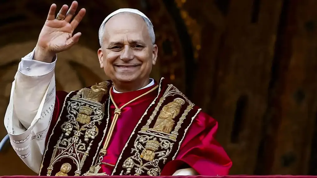 Papa Leone XIV, 25 maggio 2025 (Foto Ansa)