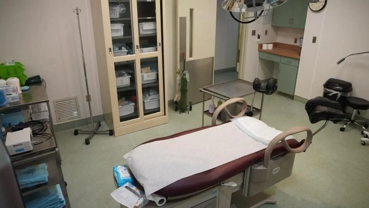 La sala operatoria di una clinica Planned Parenthood del Missouri (foto Ansa)