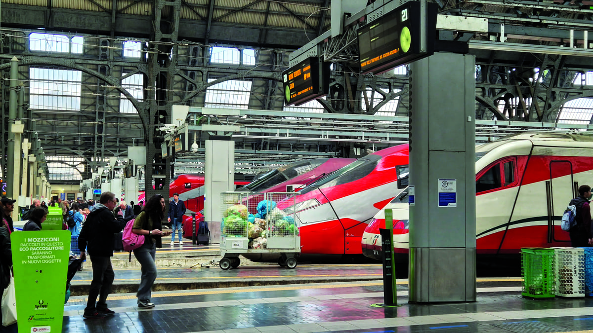 Stazione Centrale Milano viaggio