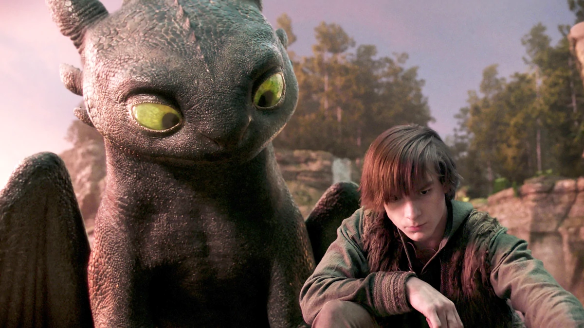 Fotogramma del film “Dragon Trainer (How to Train Your Dragon)” di Dean DeBlois