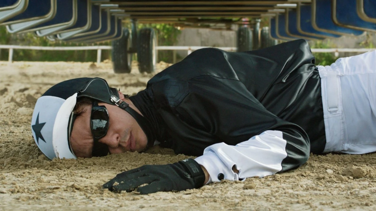Fotogramma del film “El Jockey” di Luis Ortega