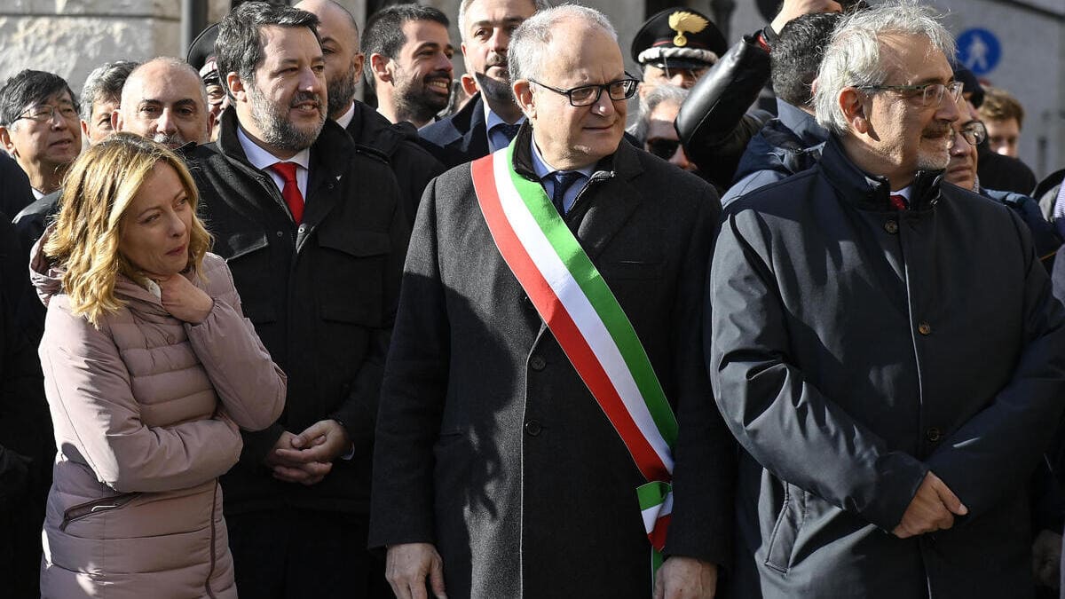 Meloni Salvini Gualtieri Rocca Roma