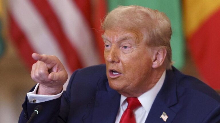 Donald Trump a colloquio alla Casa Bianca con cinque leader africani
