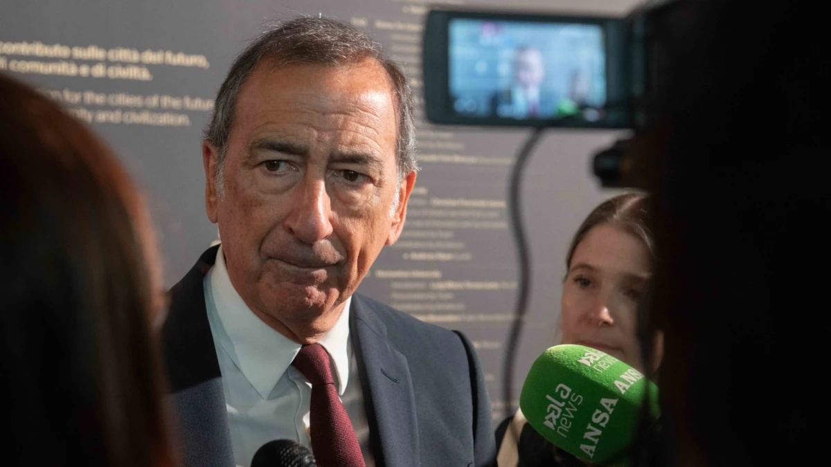 Il sindaco di Milano Beppe Sala (foto Ansa)