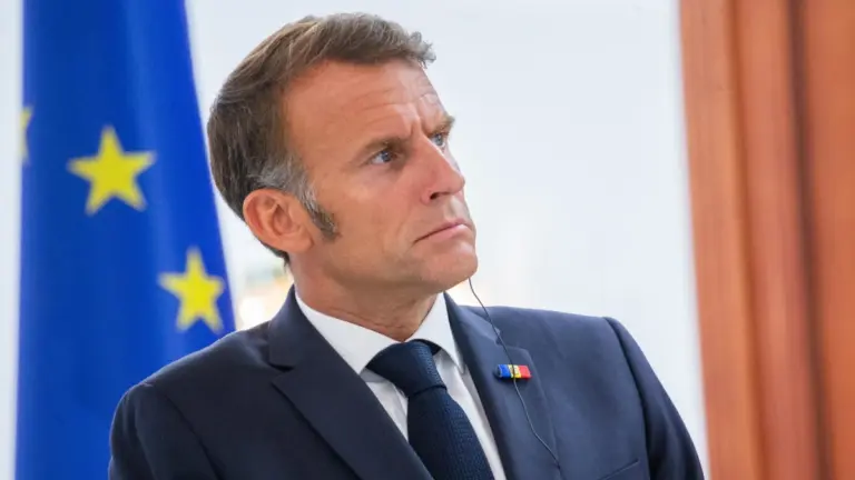 Emmanuel Macron (foto Ansa)